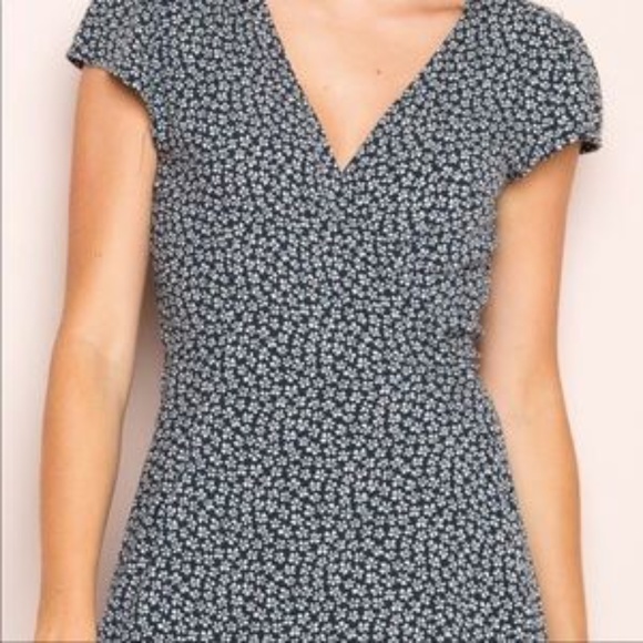 Brandy Melville Floral Wrap Dress - Picture 9 of 9